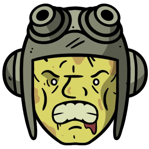 👹 Стикер «Fallout C.H.A.T.» для Telegram