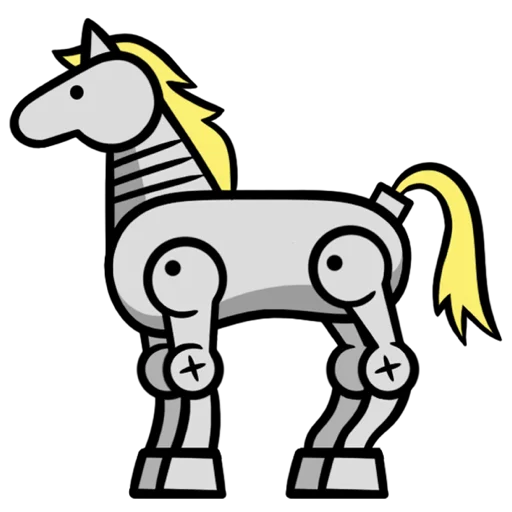 🐴 Стикер «Fallout C.H.A.T.» для Telegram