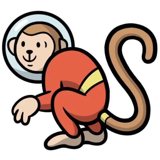 🐒 Стикер «Fallout C.H.A.T.» для Telegram