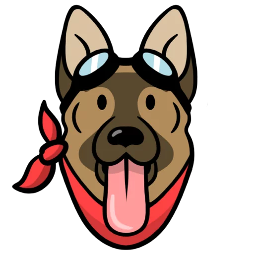 🐶 Стикер «Fallout C.H.A.T.» для Telegram