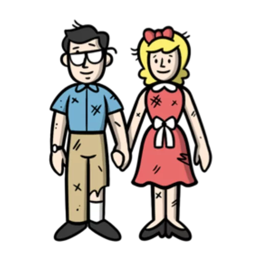 👫 Стикер «Fallout emoji» для Telegram