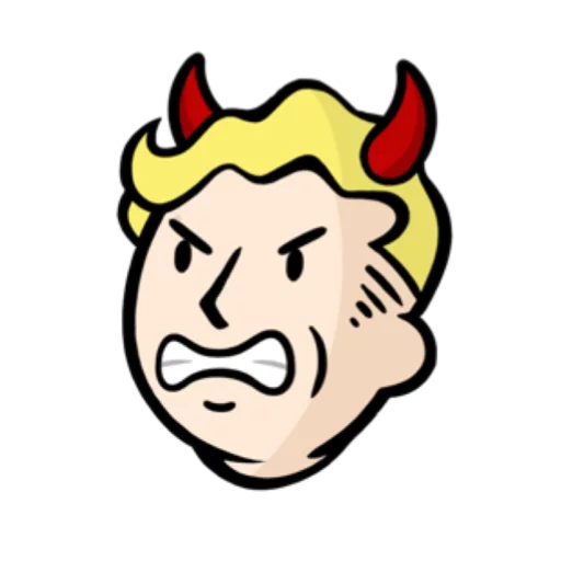 😈 Стикер «Fallout emoji» для Telegram