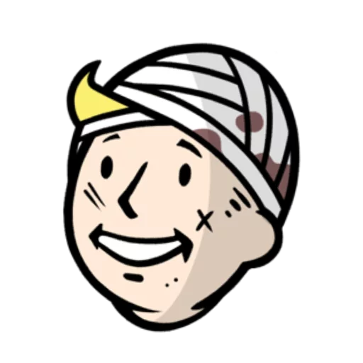 🤕 Стикер «Fallout emoji» для Telegram