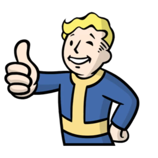 👍 Стикер «Fallout emoji» для Telegram