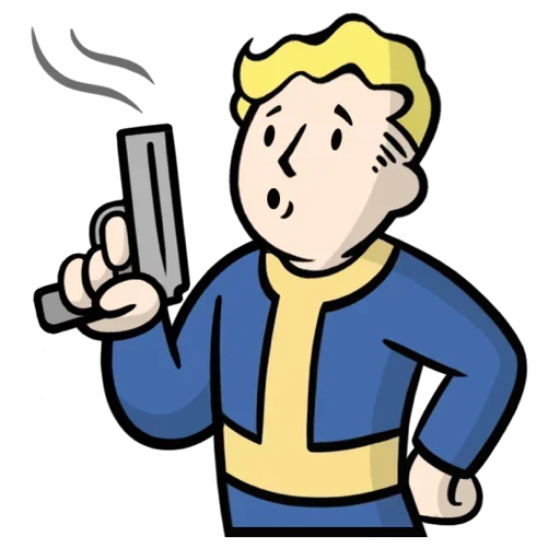 🔫 Стикер «Fallout» для Telegram