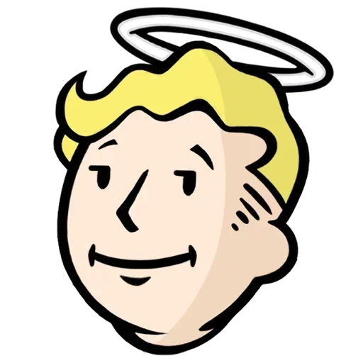 😇 Стикер «Fallout» для Telegram