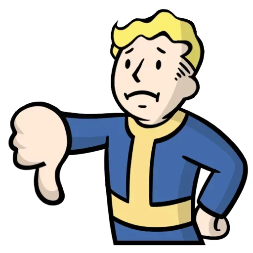 👎 Стикер «Fallout» для Telegram