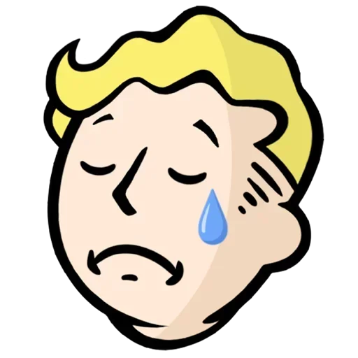😥 Стикер «Fallout» для Telegram