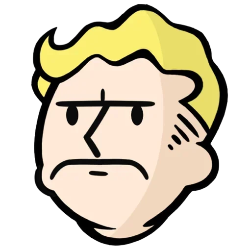 ☹️ Стикер «Fallout» для Telegram