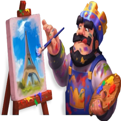Стикерпак Clash Royale banners 2 для Telegram — скачать