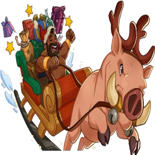 🎅 Стикер «Clash Royale banners 2» для Telegram