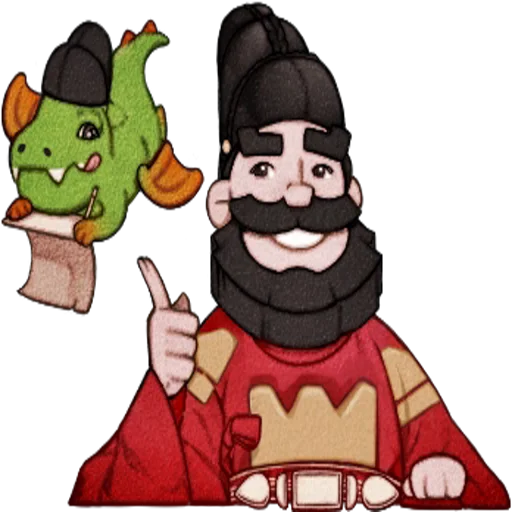 🤓 Стикер «Clash Royale banners 2» для Telegram