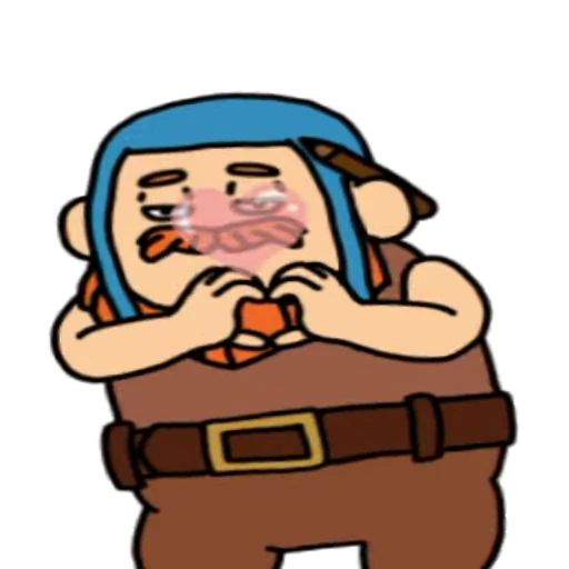 😍 Стикер «Clash BulBa» для Telegram