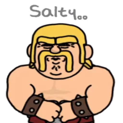 🙃 Стикер «Clash BulBa» для Telegram