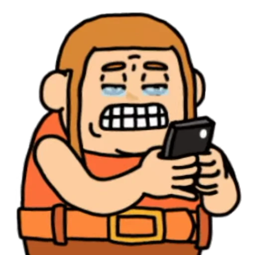 😢 Стикер «Clash BulBa» для Telegram