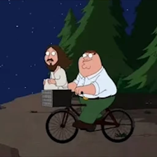 🚴‍♀️ Стикер «Гриффины» для Telegram