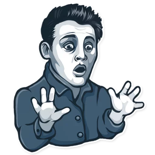 😯 Стикер «Famous Characters» для Telegram