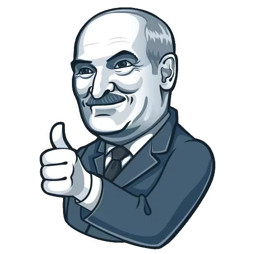 👍 Стикер «Famous Characters» для Telegram