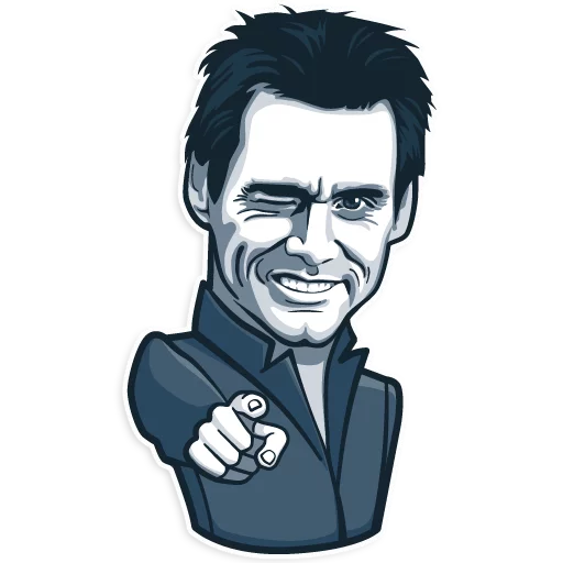 😉 Стикер «Famous Characters» для Telegram