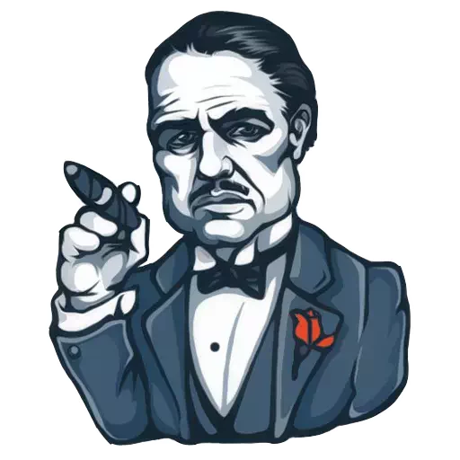 😡 Стикер «Famous Characters» для Telegram