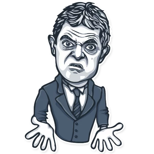 😡 Стикер «Famous Characters» для Telegram