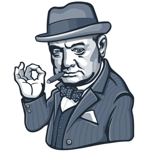 👌 Стикер «Famous Characters» для Telegram
