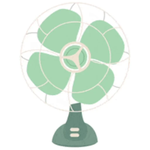 💨 Стикер «Вентиляторы» для Telegram