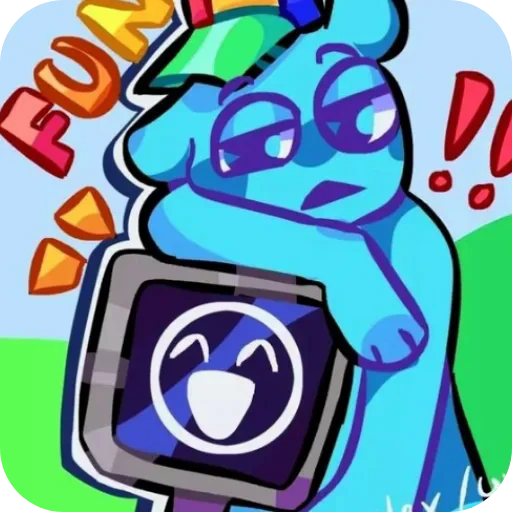 🖼 Стикер «Мистер Фан Компьютер» для Telegram