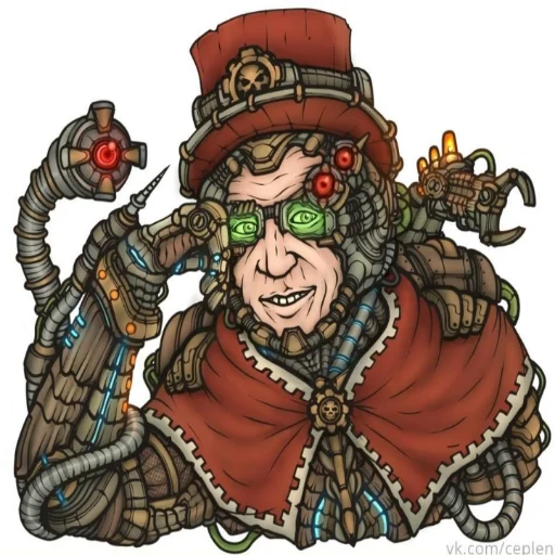 🎩 Стикер «Warhammer» для Telegram