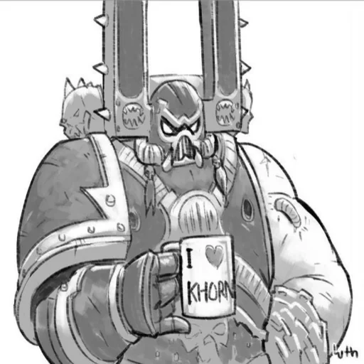 ❤️ Стикер «Warhammer» для Telegram