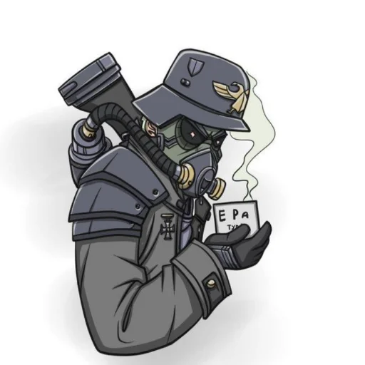 🤨 Стикер «Warhammer» для Telegram