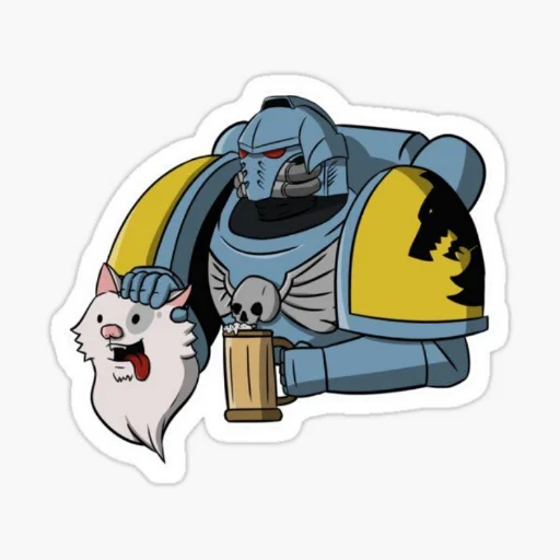 🥸 Стикер «Warhammer» для Telegram