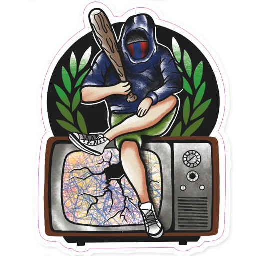 📺 Стикер «Слава ЦСКА!» для Telegram
