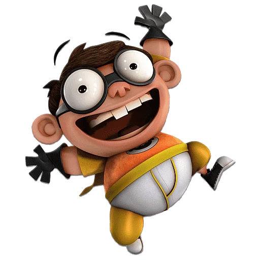 😀 Стикер «Fanboy and Chum Chum» для Telegram