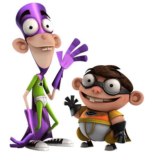 👋 Стикер «Fanboy and Chum Chum» для Telegram