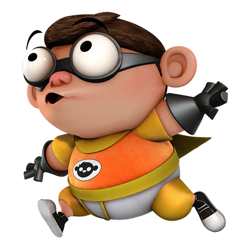 🏃‍♂️ Стикер «Fanboy and Chum Chum» для Telegram