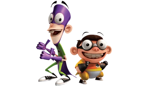 😃 Стикер «Fanboy and Chum Chum» для Telegram