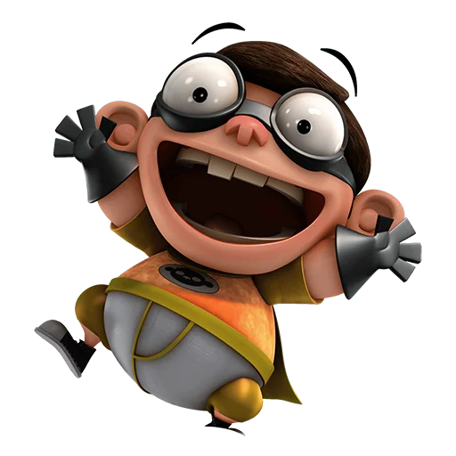 😀 Стикер «Fanboy and Chum Chum» для Telegram