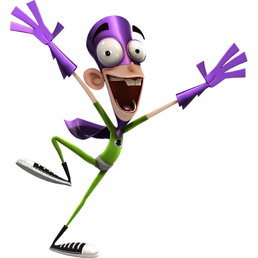 😀 Стикер «Fanboy and Chum Chum» для Telegram