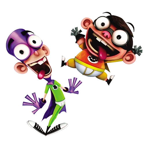 🤪 Стикер «Fanboy and Chum Chum» для Telegram