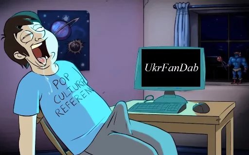 👍 Стикер «ФанДаб Стайл!» для Telegram