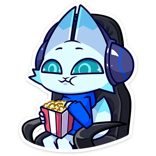 🦊 Стикер «Это третий набор с персонажем из серии Фандом Феста.» для Telegram