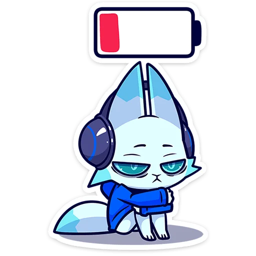 🦊 Стикер «Это третий набор с персонажем из серии Фандом Феста.» для Telegram