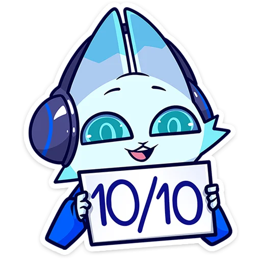 🦊 Стикер «Это третий набор с персонажем из серии Фандом Феста.» для Telegram