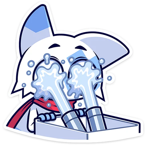 🐱 Стикер «Это отдельный пак с персонажем из набора Фандом Семья» для Telegram
