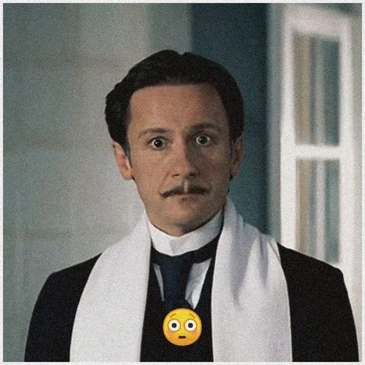 🖤 Стикер «Статский советник» для Telegram