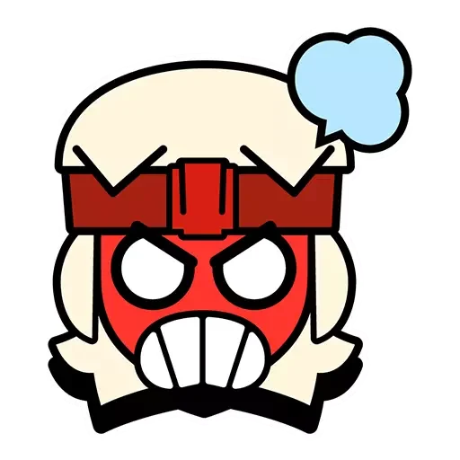 😤 Стикер «Fang» для Telegram