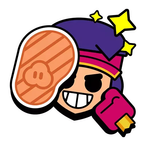 👣 Стикер «Fang» для Telegram