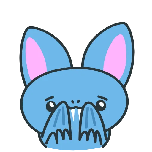 🤭 Стикер «Fang the Bat» для Telegram