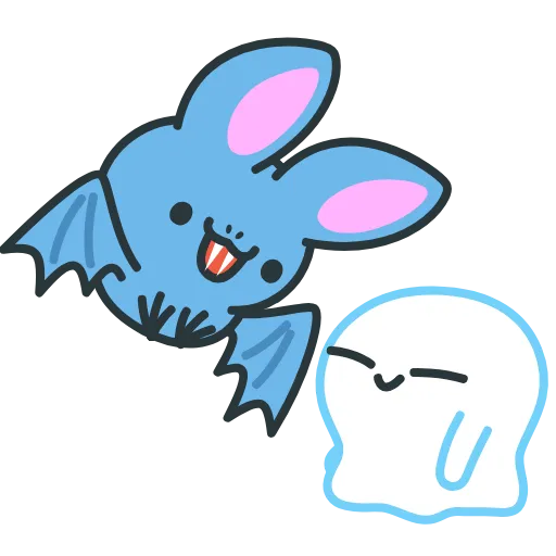 😌 Стикер «Fang the Bat» для Telegram